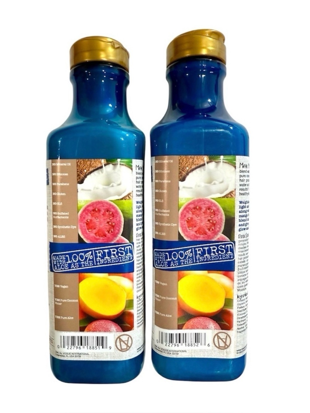 Maui Moisture Coconut Milk Shampoo Conditioner Set 19.5oz Hydrating Dry Hair - Picture 3 of 4
